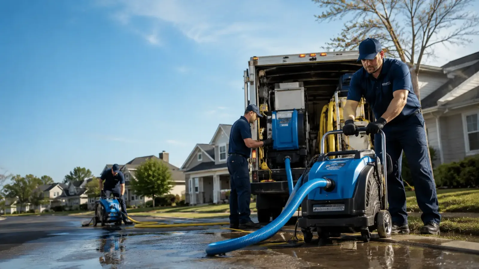 Flood Damage Cleanup in La Moille, IL